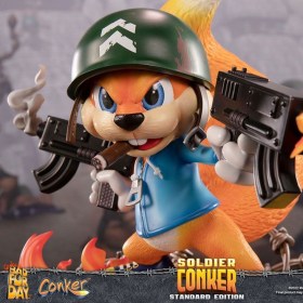 Conker: Conker's Bad Fur Day Statue Soldier Conker by First 4 Figures